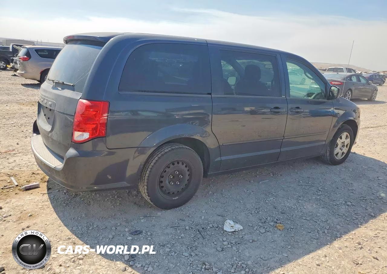2013 Dodge Grand Caravan Se VIN:2C4RDGBGXDR634491 - 3