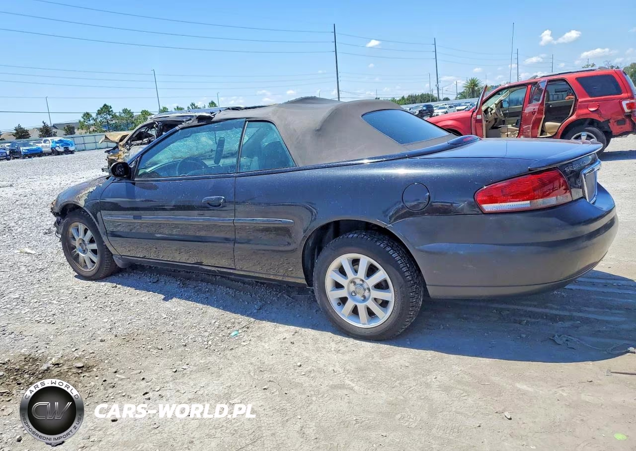 2004 Chrysler Sebring Gtc VIN:1C3EL75R04N349234 - 2