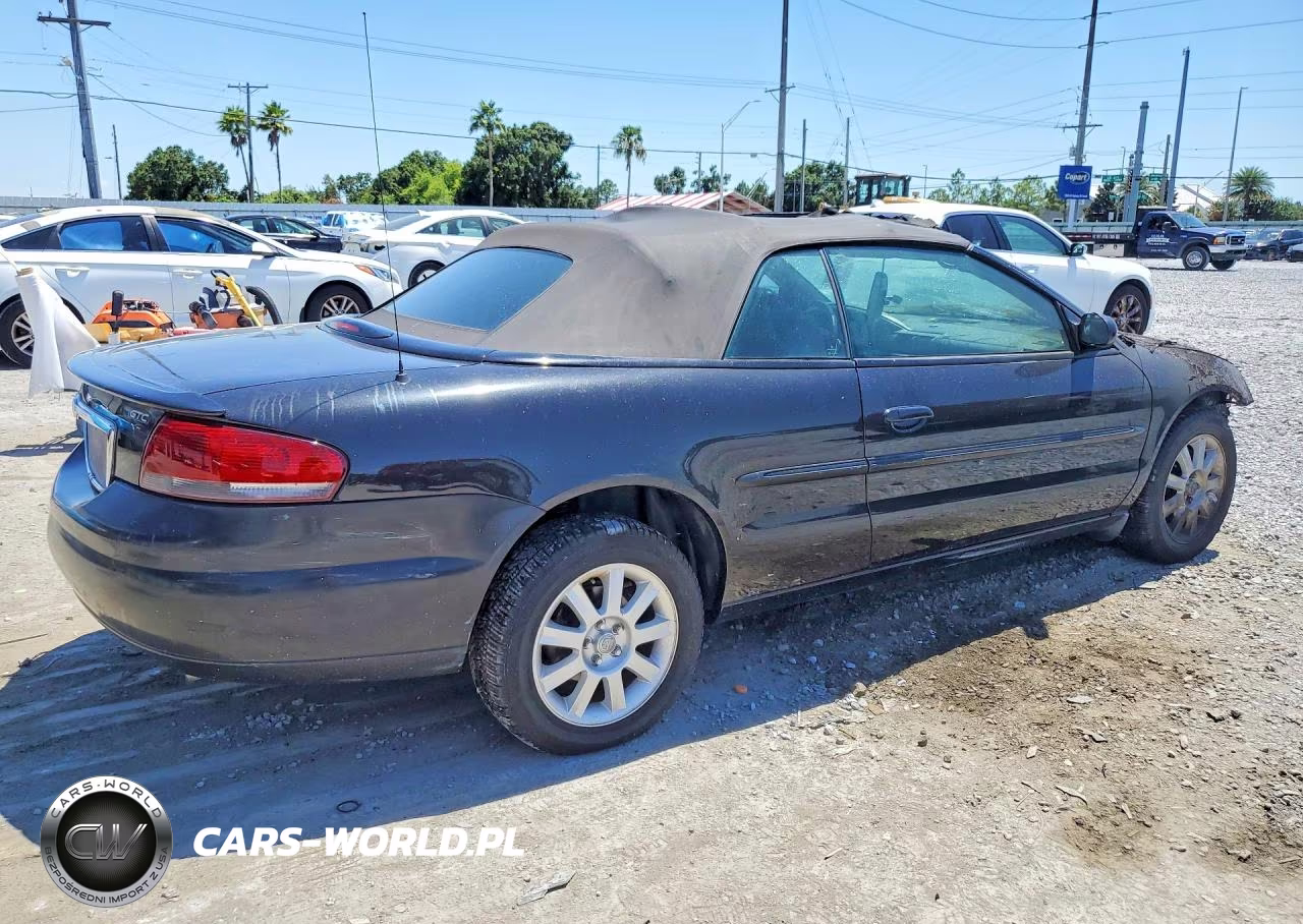 2004 Chrysler Sebring Gtc VIN:1C3EL75R04N349234 - 3