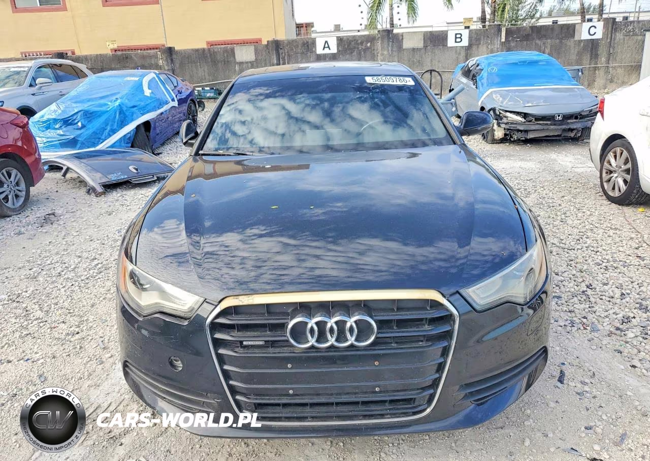 2012 Audi A6 Premium Plus VIN:WAUGGAFCXCN156083 - 5