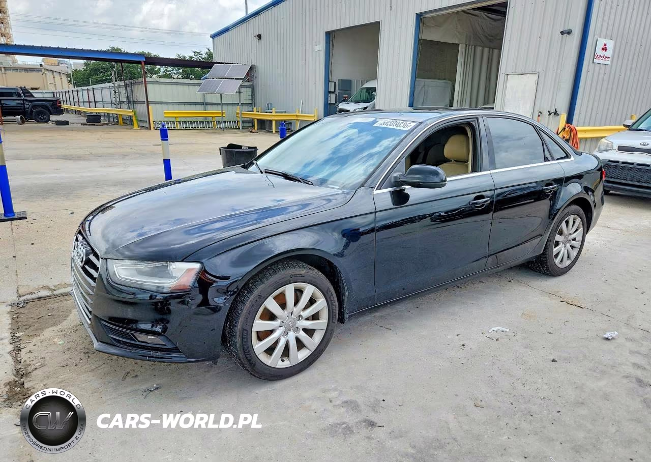 2013 Audi A4 Premium VIN:WAUAFAFL0DA162489 - 1