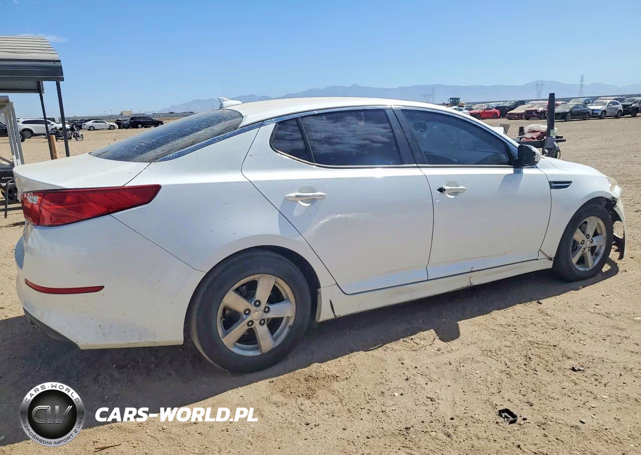 2015 Kia Optima Lx VIN:KNAGM4A73F5642632 - 3