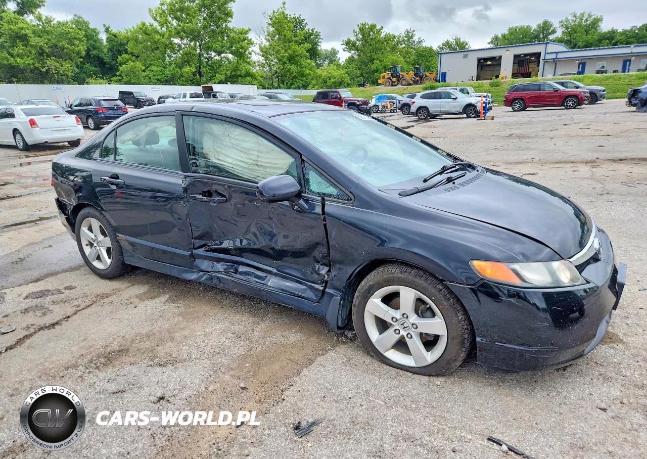 2008 Honda Civic Ex VIN:1HGFA16888L089693 - 4