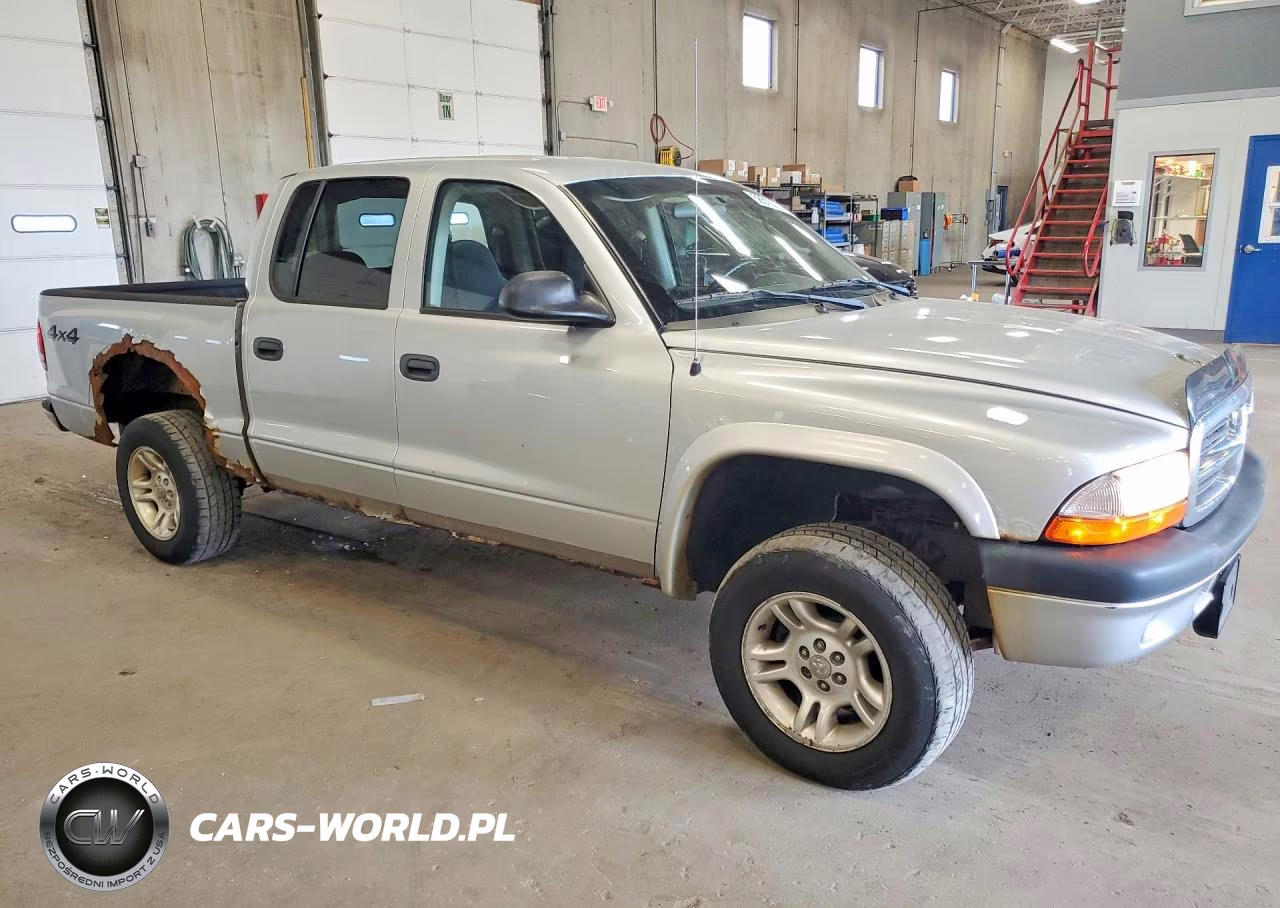 2004 Dodge Dakota Quad Sport VIN:1D7HG38N54S520064 - 4