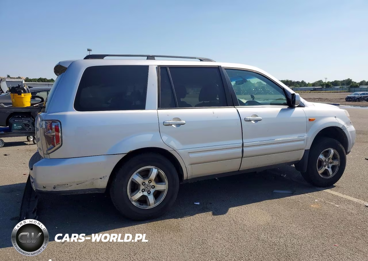 2007 Honda Pilot Exl VIN:5FNYF18617B019197 - 3