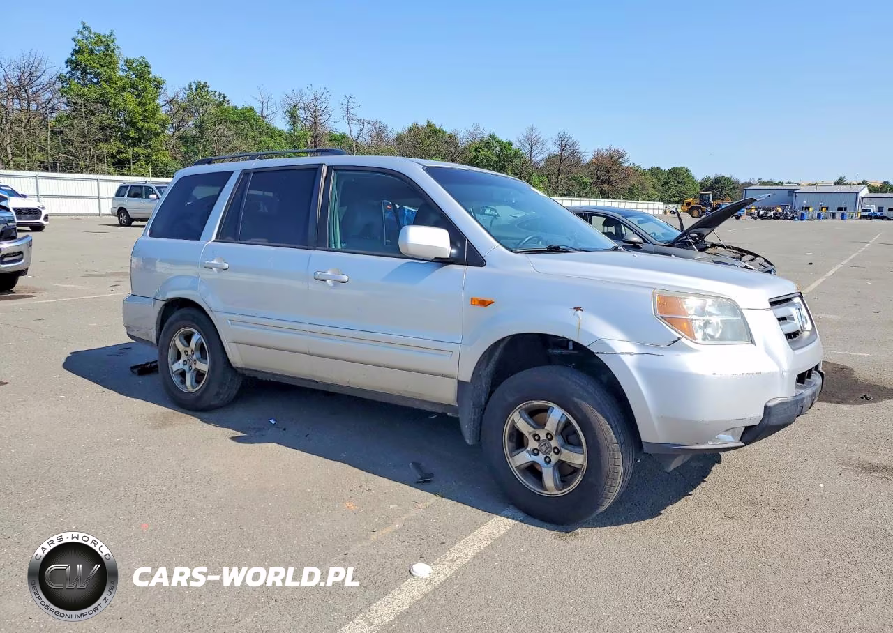 2007 Honda Pilot Exl VIN:5FNYF18617B019197 - 4