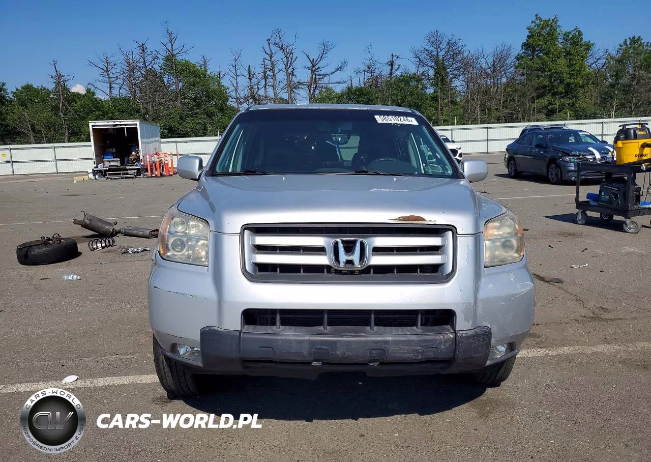 2007 Honda Pilot Exl VIN:5FNYF18617B019197 - 5