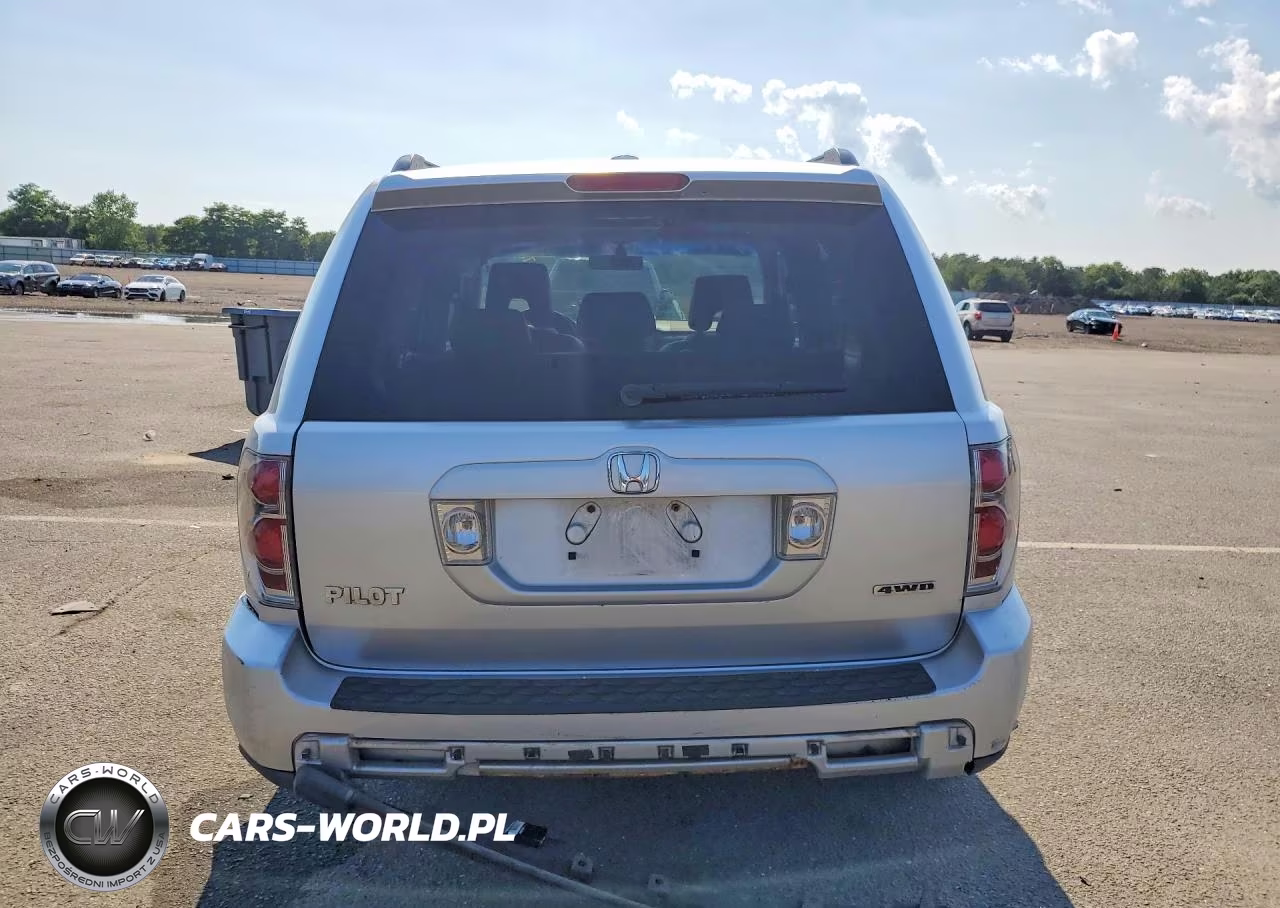 2007 Honda Pilot Exl VIN:5FNYF18617B019197 - 6