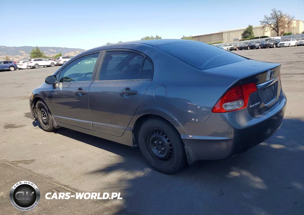 2010 Honda Civic Vp VIN:19XFA1F39AE032744 - 2