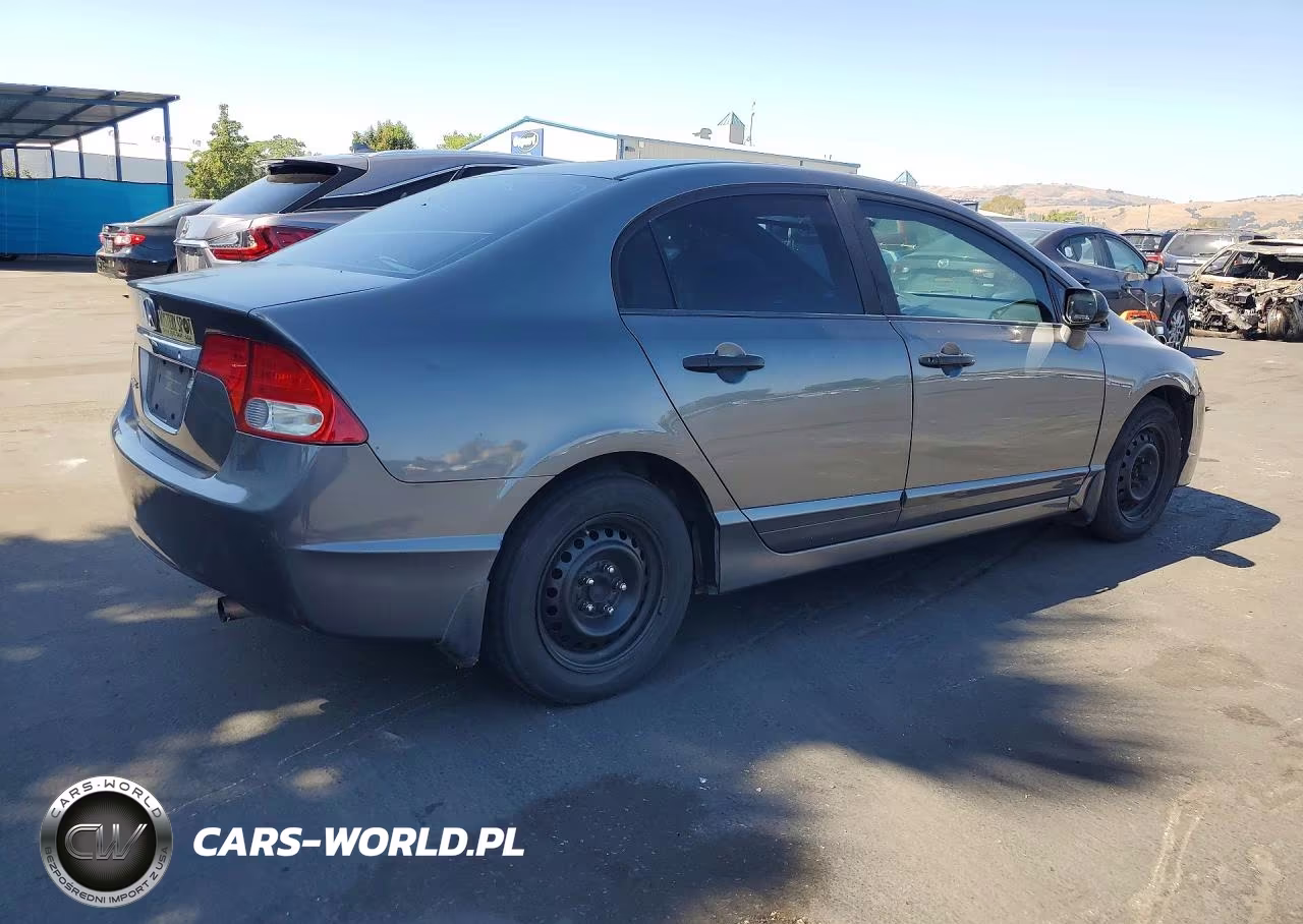 2010 Honda Civic Vp VIN:19XFA1F39AE032744 - 3
