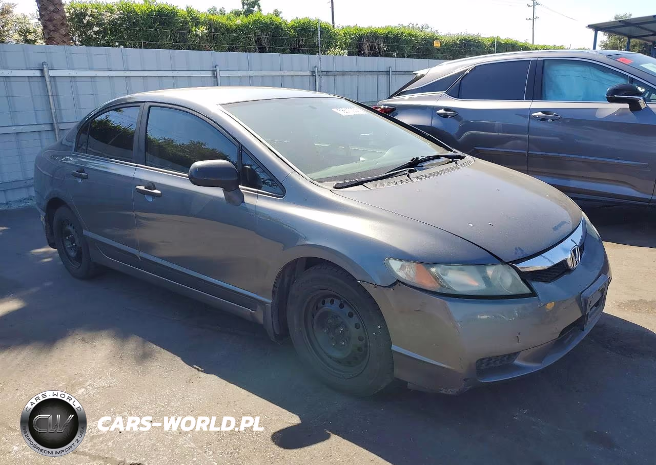 2010 Honda Civic Vp VIN:19XFA1F39AE032744 - 4