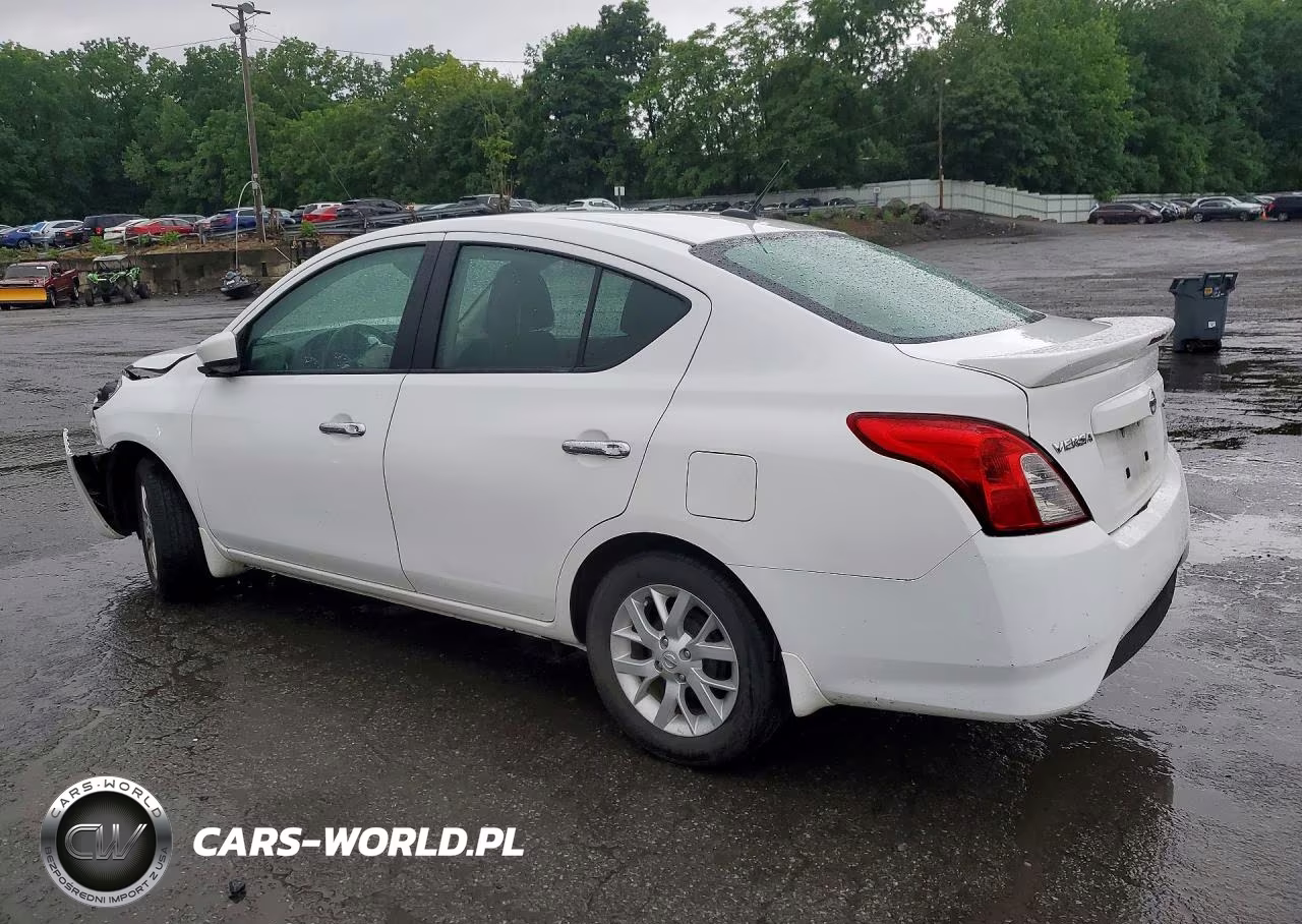 2018 Nissan Versa Sv VIN:3N1CN7AP8JL802502 - 2