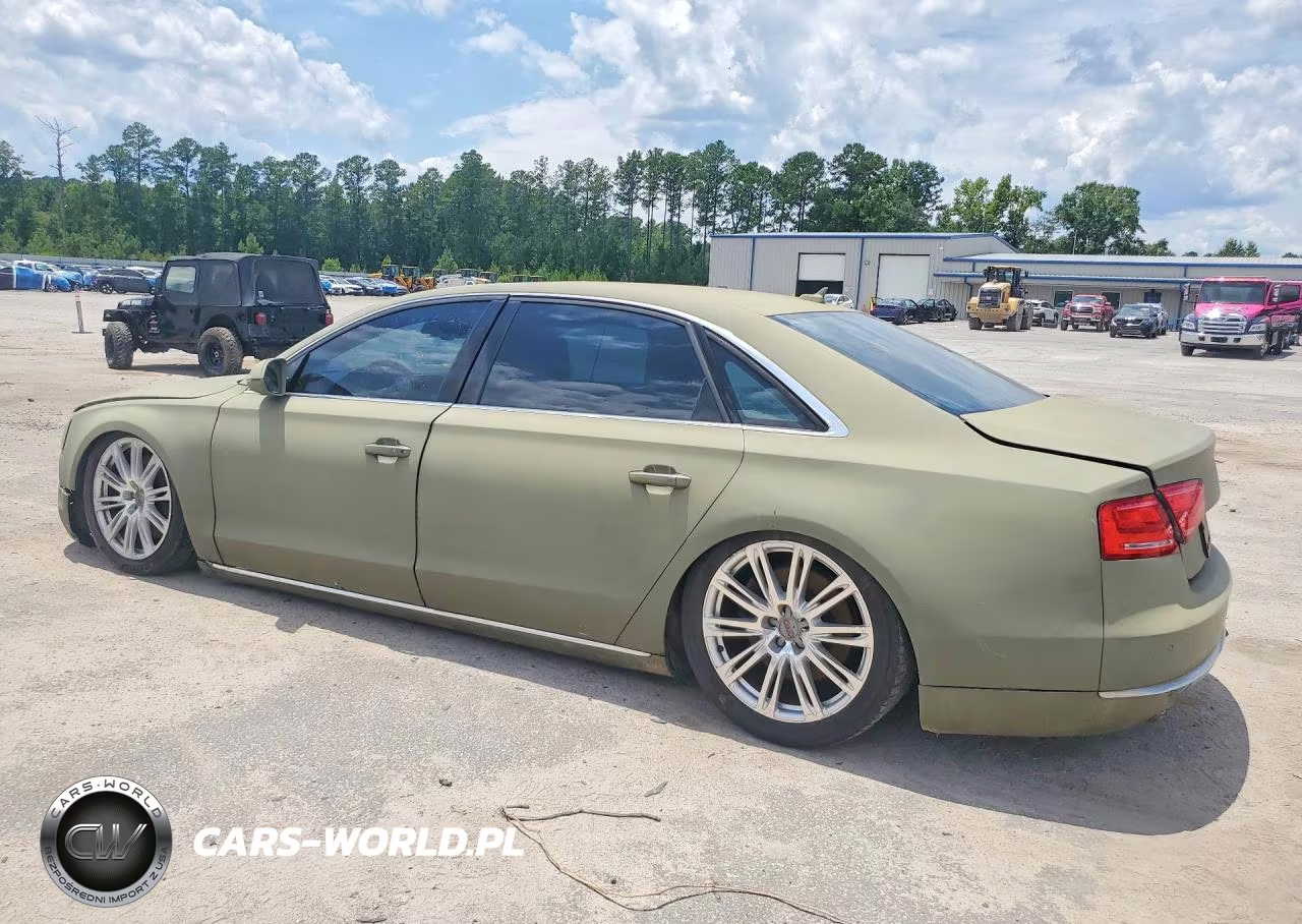 2011 Audi A8 L Quattro VIN:WAURVAFD5BN012091 - 2