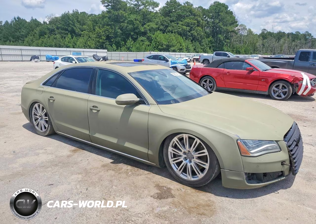 2011 Audi A8 L Quattro VIN:WAURVAFD5BN012091 - 4