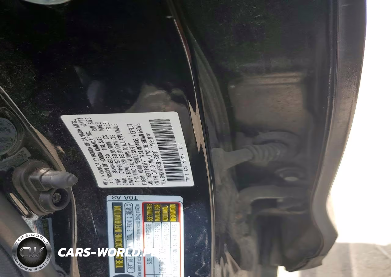 2014 Honda Cr-V Lx VIN:2HKRM3H39EH508389 - 12