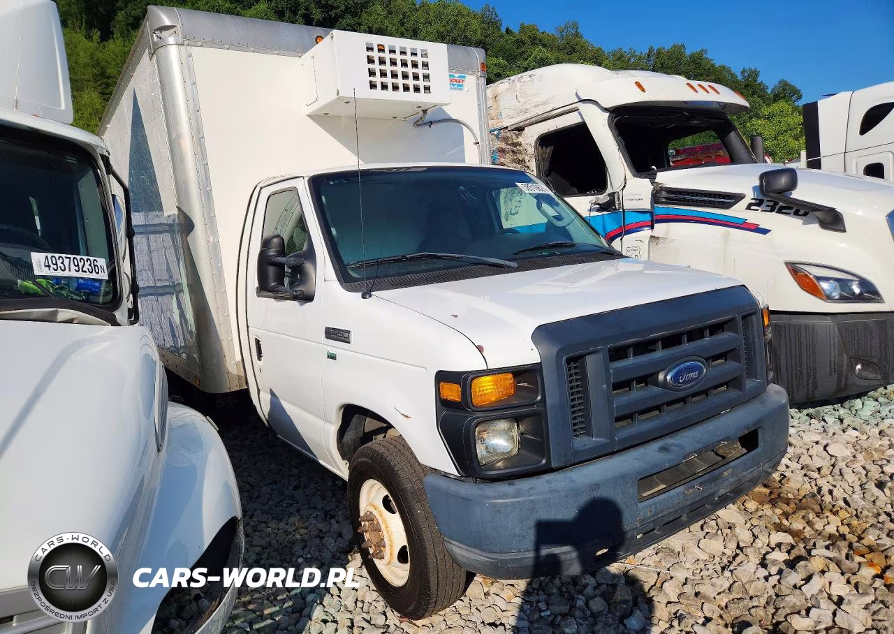 2013 Ford E450 Refrigerated Delivery Truck VIN:1FDXE4FL9DDA75041 - 4
