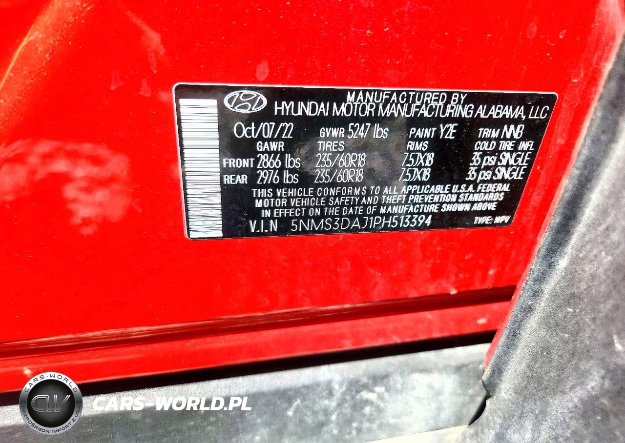 2023 Hyundai Santa Fe Sel Premium VIN:5NMS3DAJ1PH513394 - 13