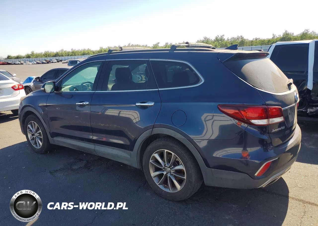 2017 Hyundai Santa Fe Se VIN:KM8SN4HF4HU190220 - 2
