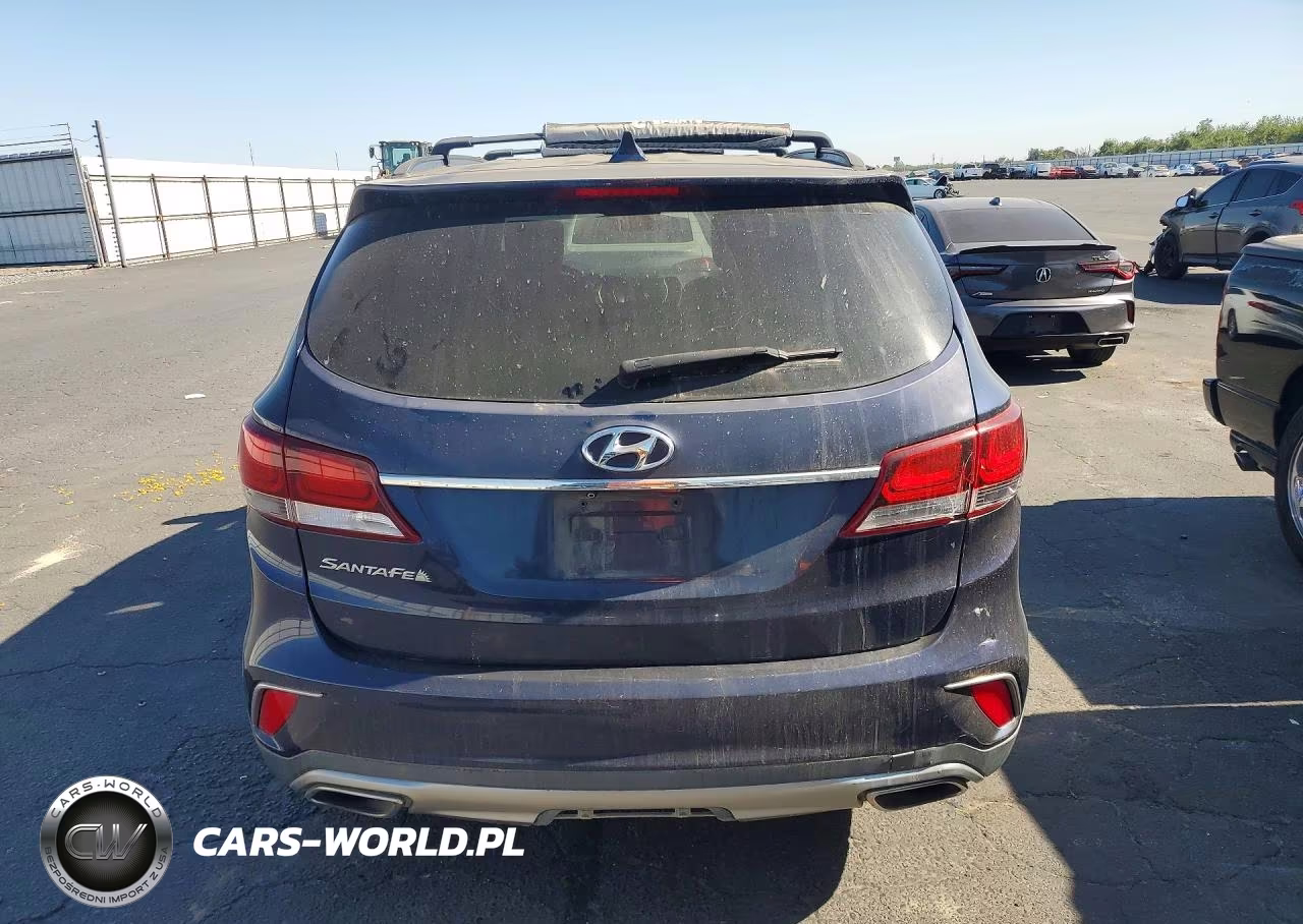2017 Hyundai Santa Fe Se VIN:KM8SN4HF4HU190220 - 6