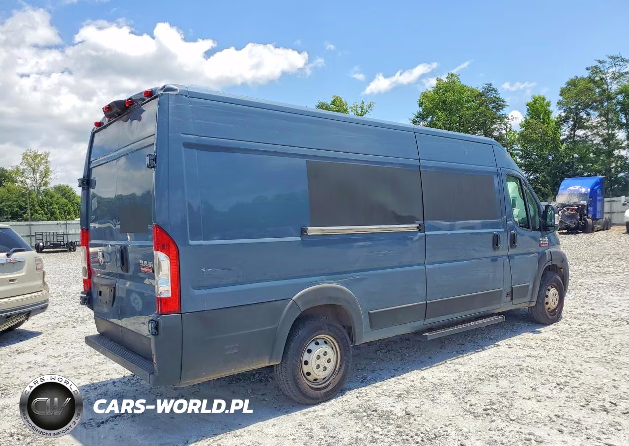2019 Ram Promaster 3500 Delivery Van VIN:3C6URVJG2KE542282 - 3