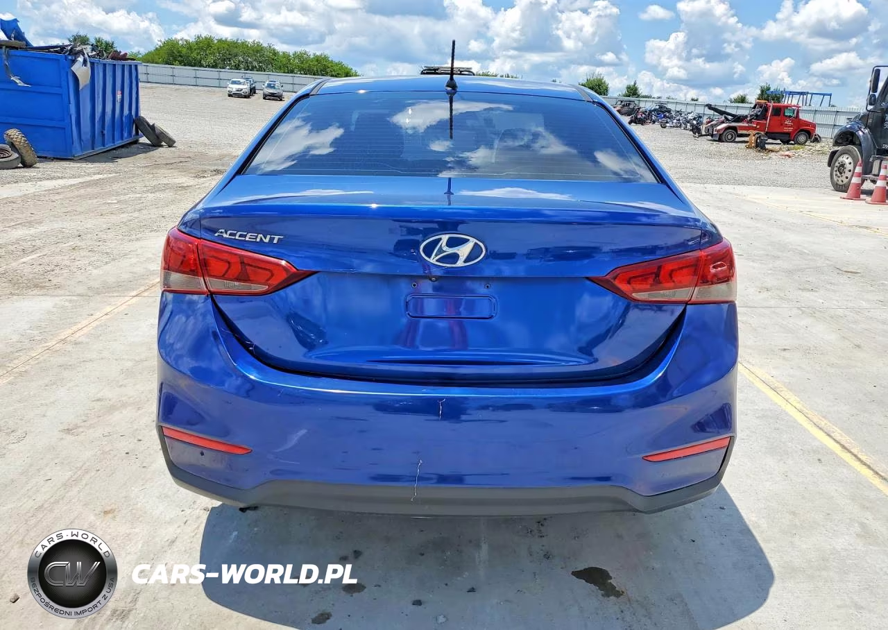2019 Hyundai Accent Se VIN:3KPC24A36KE070619 - 6