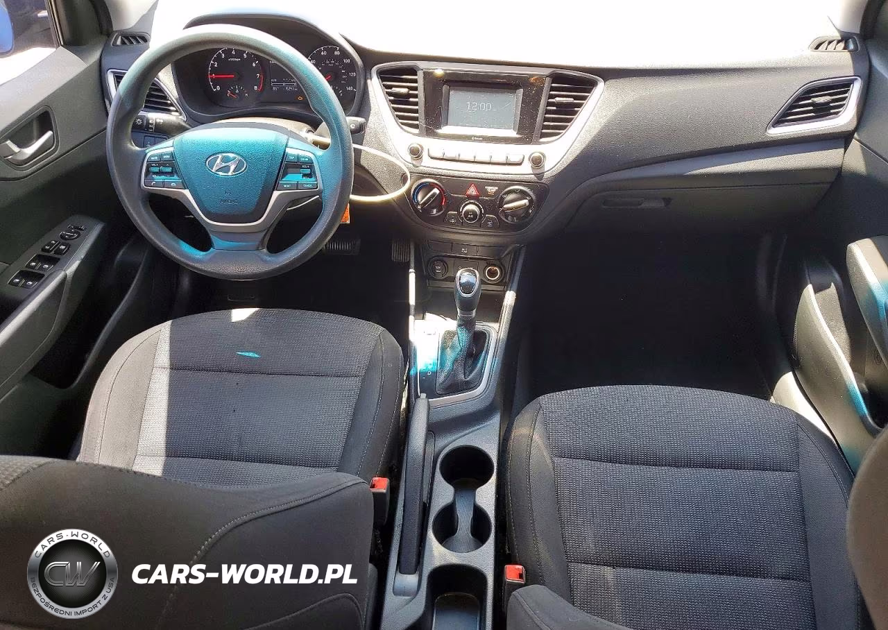 2019 Hyundai Accent Se VIN:3KPC24A36KE070619 - 8