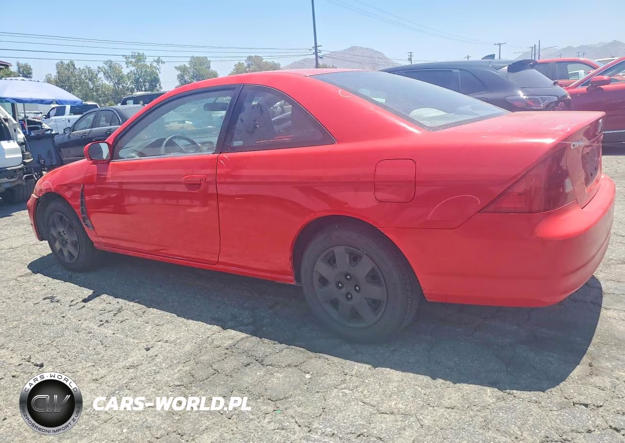 2002 Honda Civic Ex VIN:1HGEM229X2L071257 - 2