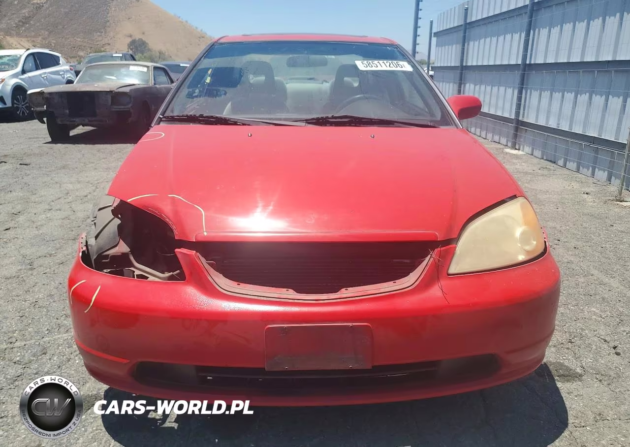 2002 Honda Civic Ex VIN:1HGEM229X2L071257 - 5