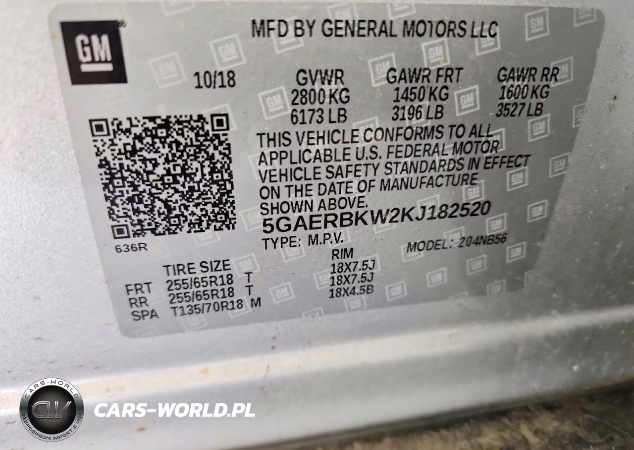 2019 Buick Enclave Essence VIN:5GAERBKW2KJ182520 - 14