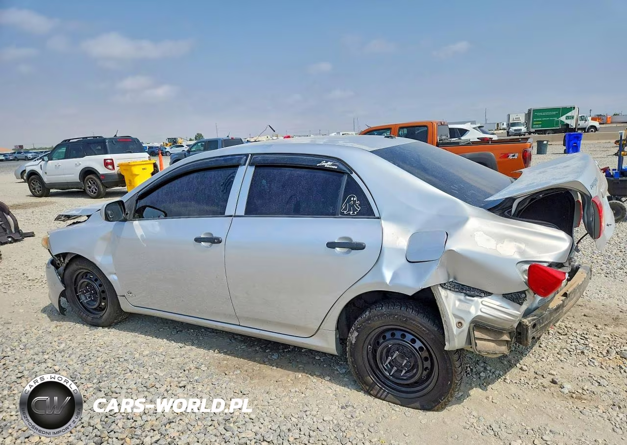 2009 Toyota Corolla Le VIN:JTDBL40E39J050207 - 2