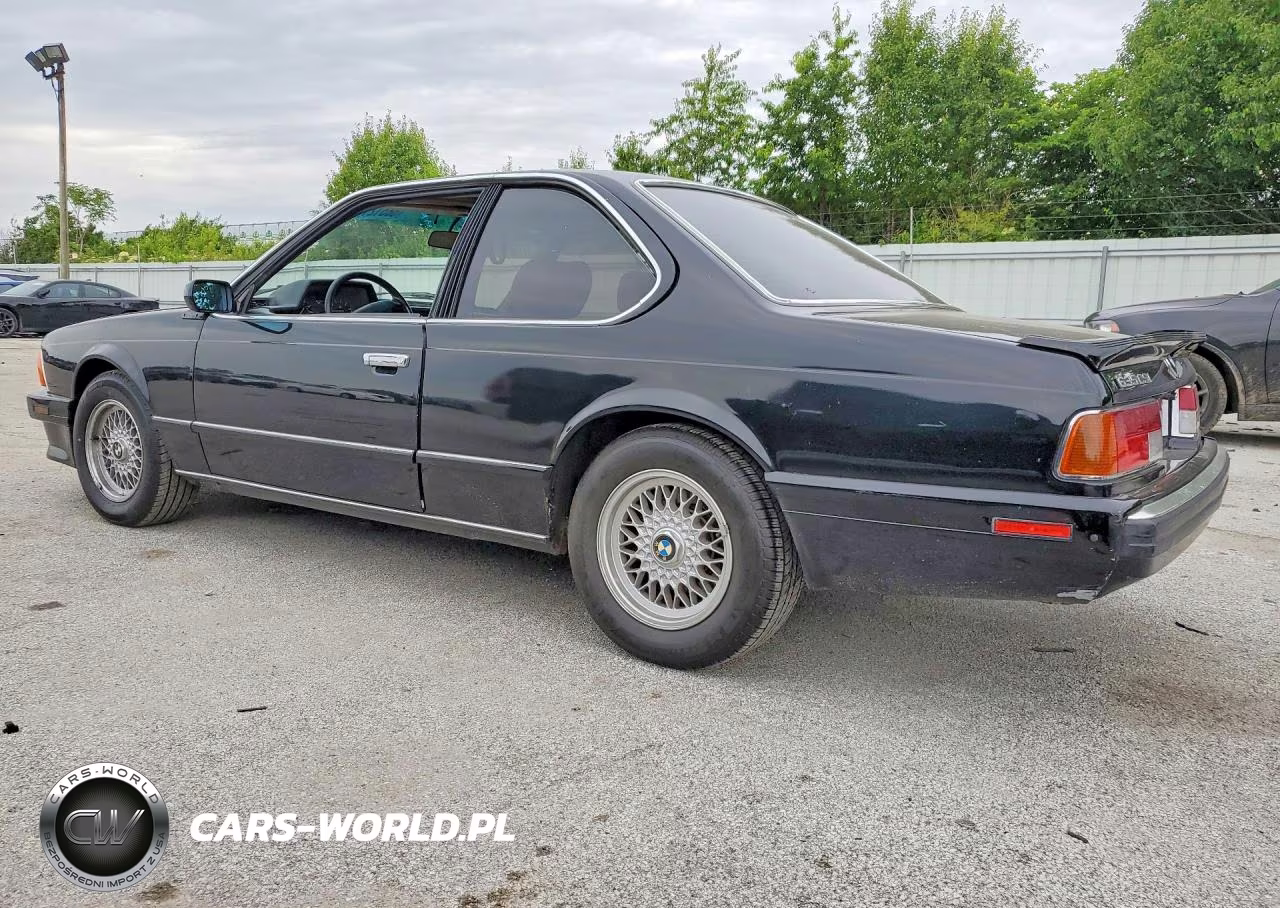 1989 BMW 635 Csi Automatic VIN:WBAEC8412K3269176 - 2