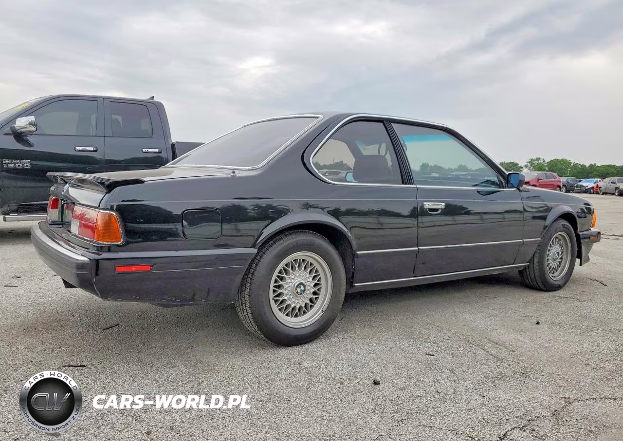 1989 BMW 635 Csi Automatic VIN:WBAEC8412K3269176 - 3