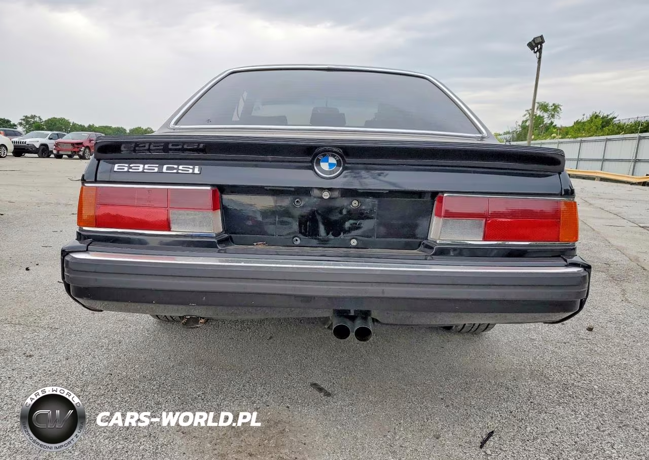 1989 BMW 635 Csi Automatic VIN:WBAEC8412K3269176 - 6