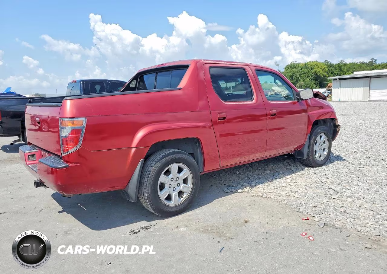 2006 Honda Ridgeline Rtl VIN:2HJYK16596H534118 - 3