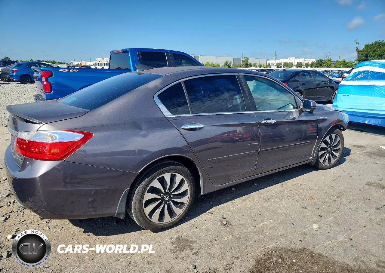 2014 Honda Accord Touring Hybrid VIN:1HGCR6F71EA006984 - 3