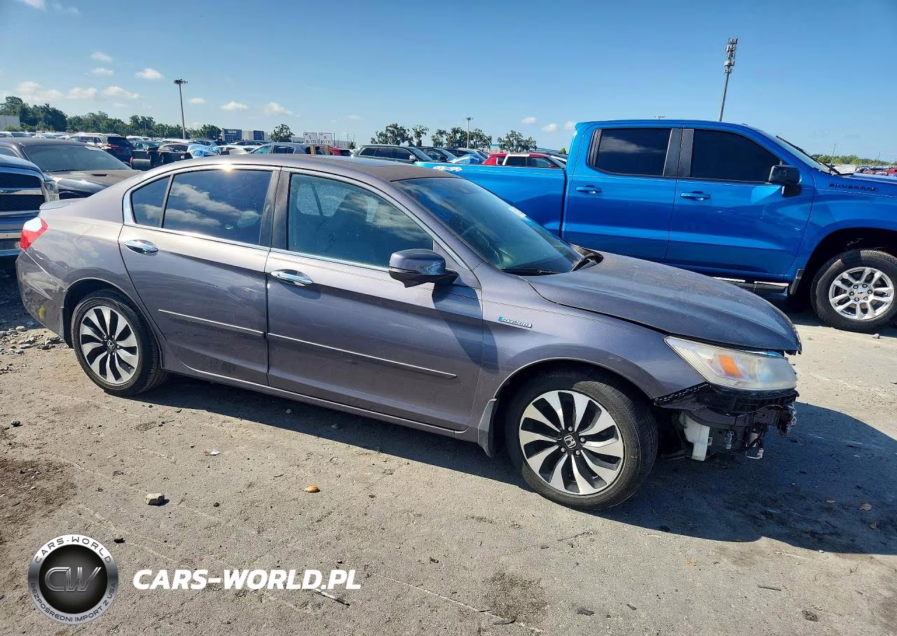 2014 Honda Accord Touring Hybrid VIN:1HGCR6F71EA006984 - 4