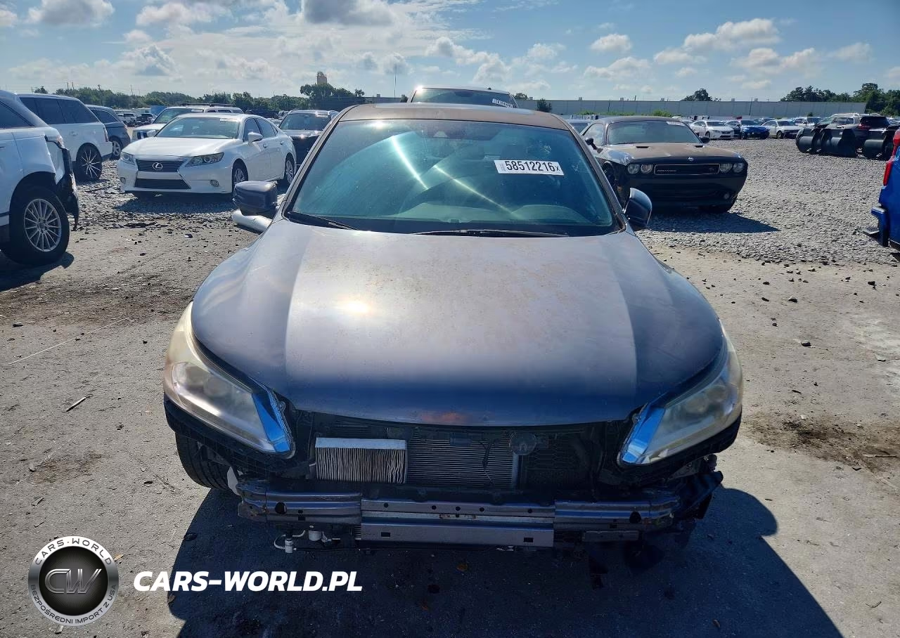 2014 Honda Accord Touring Hybrid VIN:1HGCR6F71EA006984 - 5