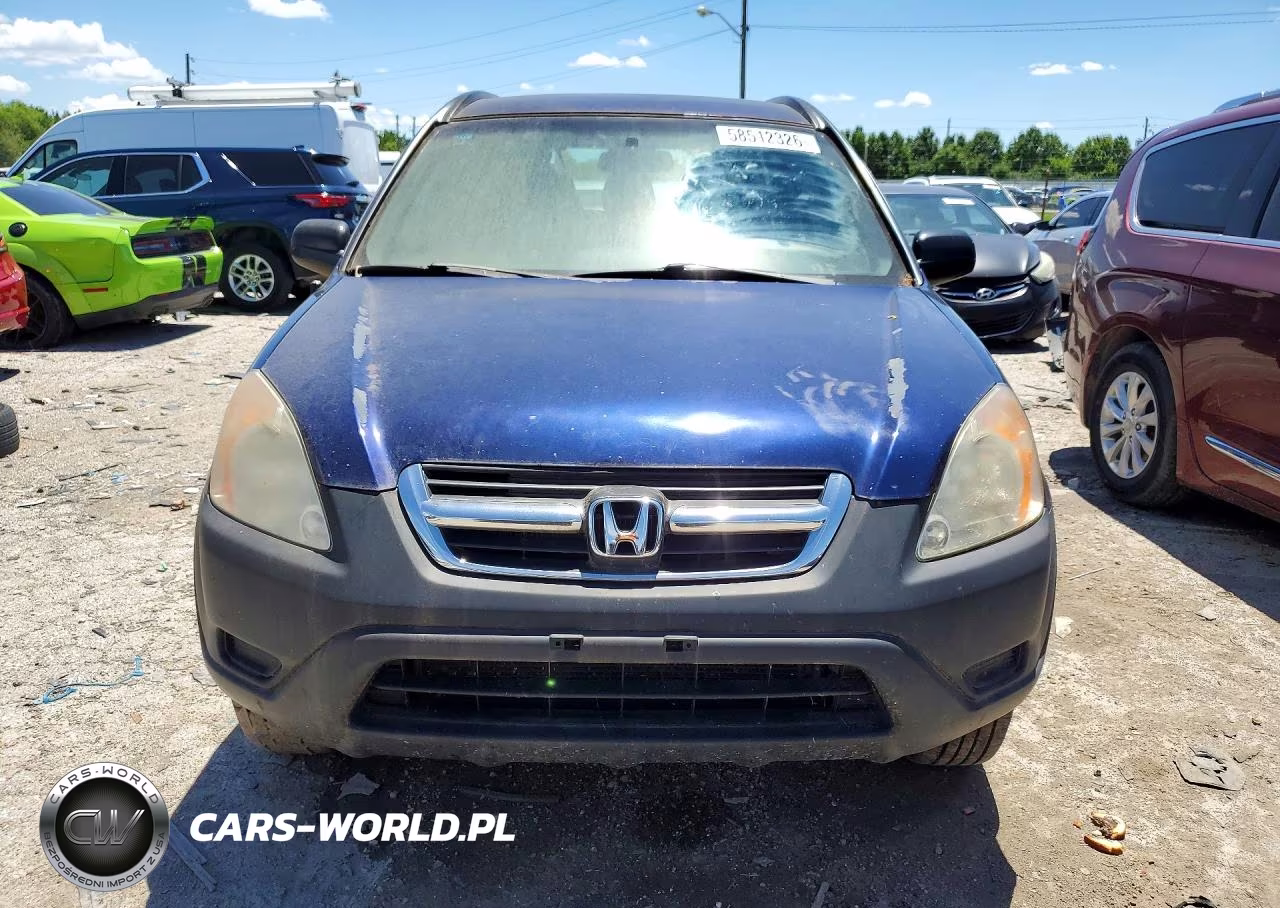 2004 Honda Cr-V Lx VIN:SHSRD68544U209496 - 5