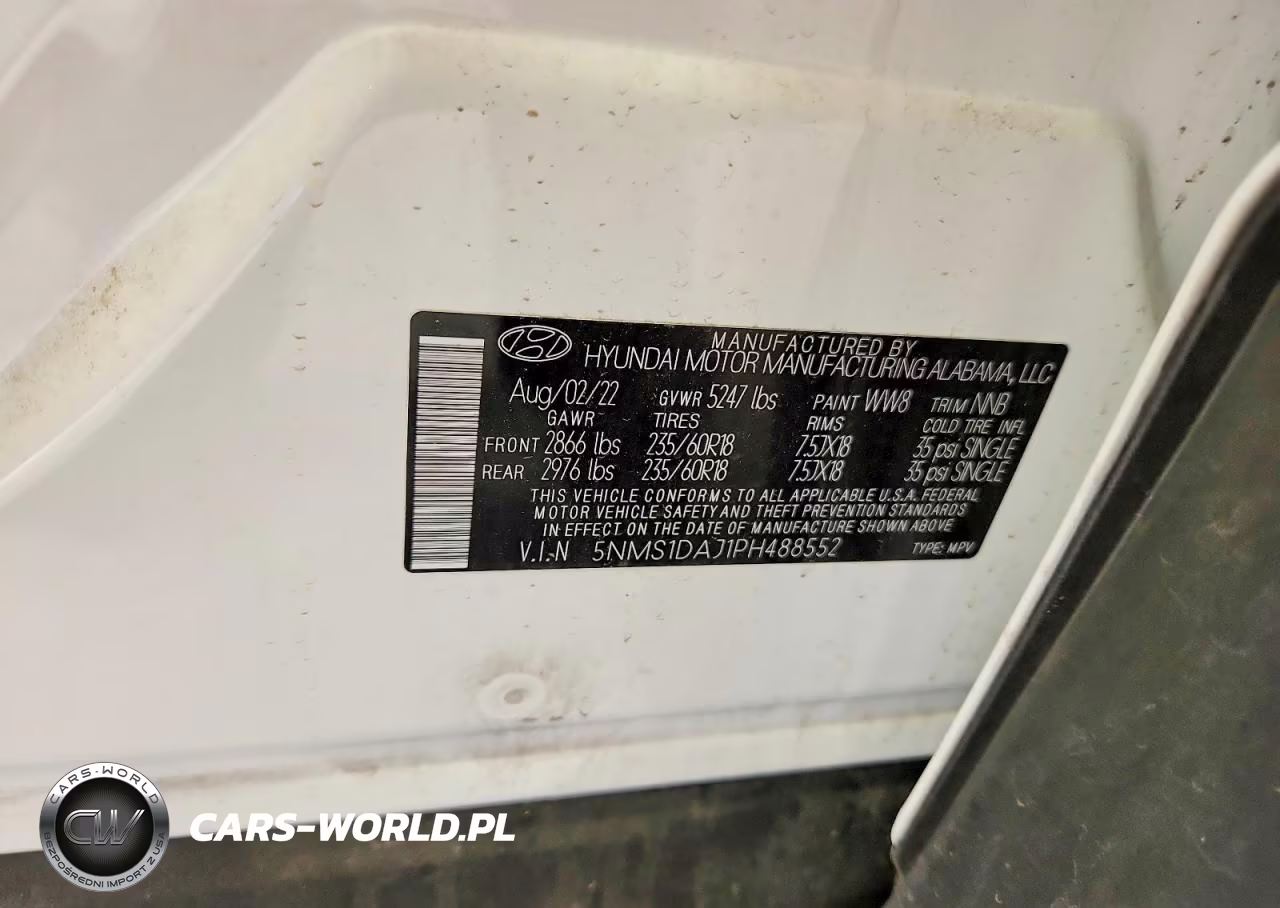 2023 Hyundai Santa Fe Se VIN:5NMS1DAJ1PH488552 - 13