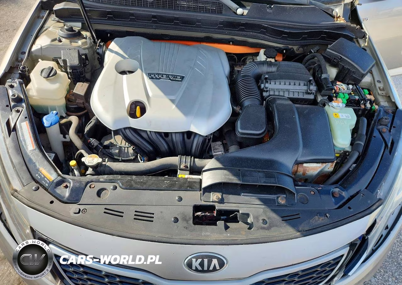 2013 Kia Optima Hybrid VIN:KNAGM4ADXD5040166 - 11