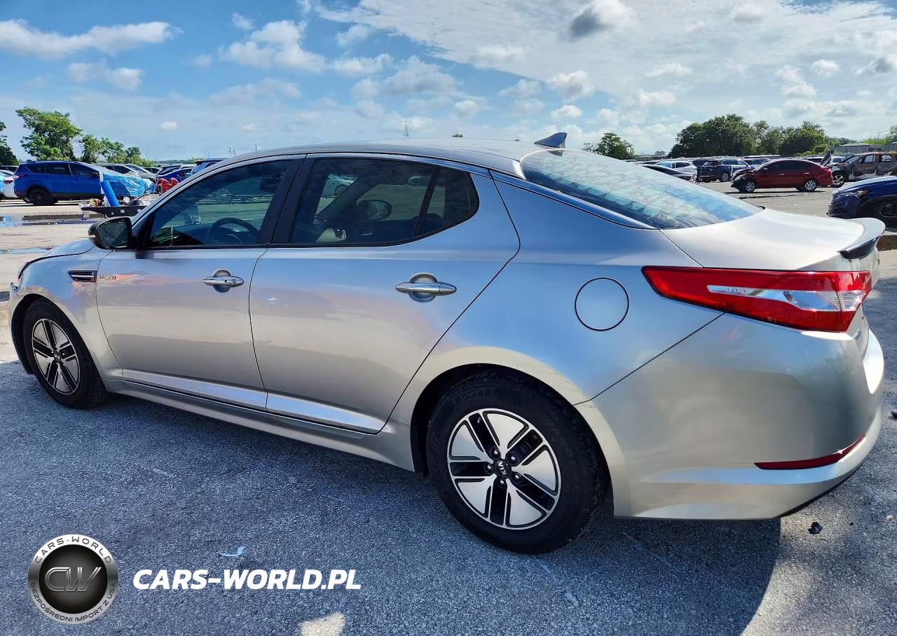2013 Kia Optima Hybrid VIN:KNAGM4ADXD5040166 - 2
