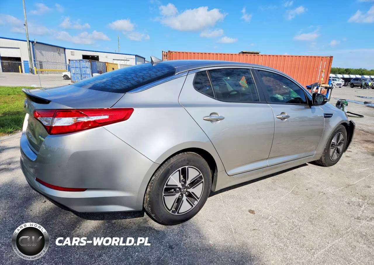 2013 Kia Optima Hybrid VIN:KNAGM4ADXD5040166 - 3