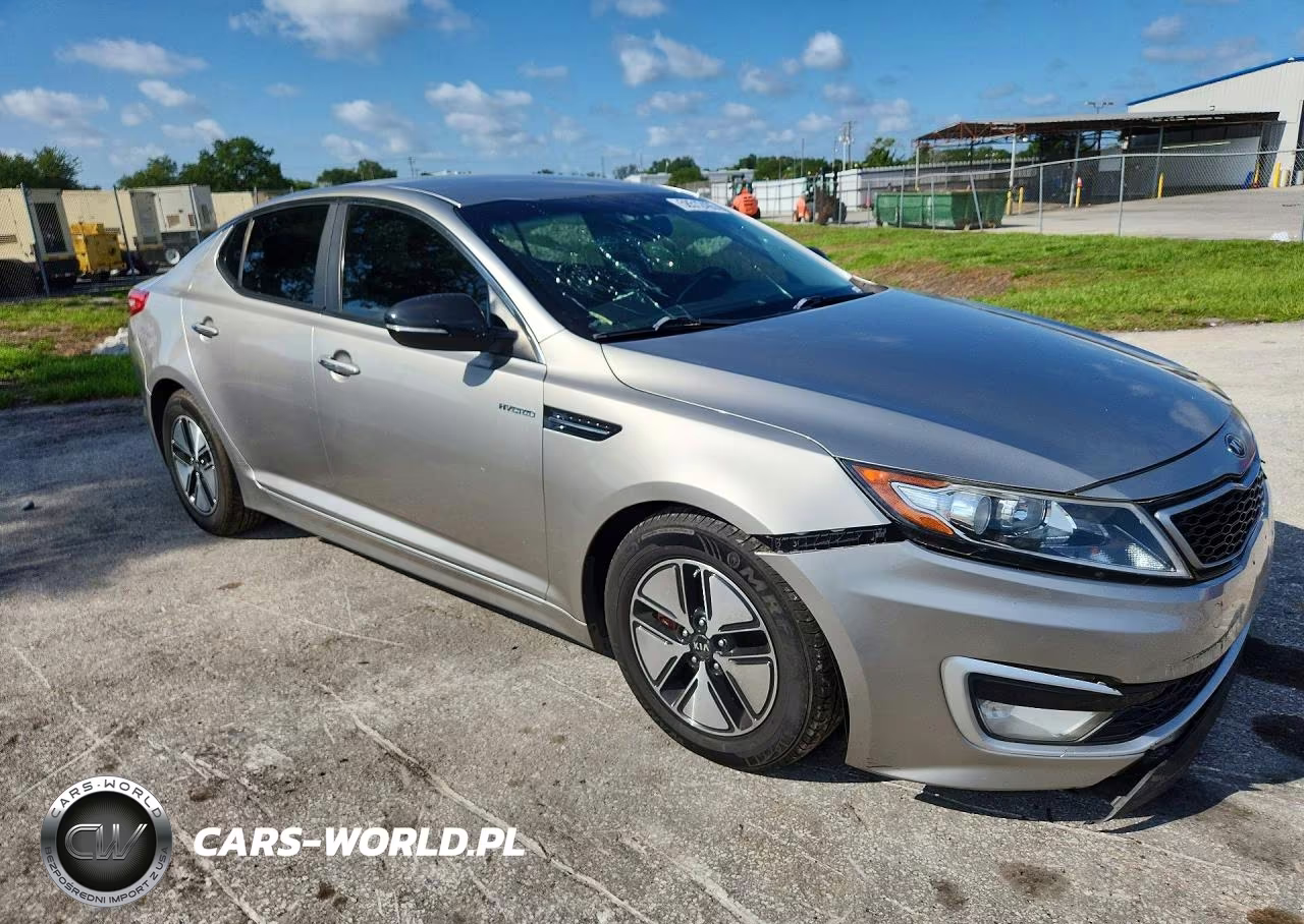 2013 Kia Optima Hybrid VIN:KNAGM4ADXD5040166 - 4
