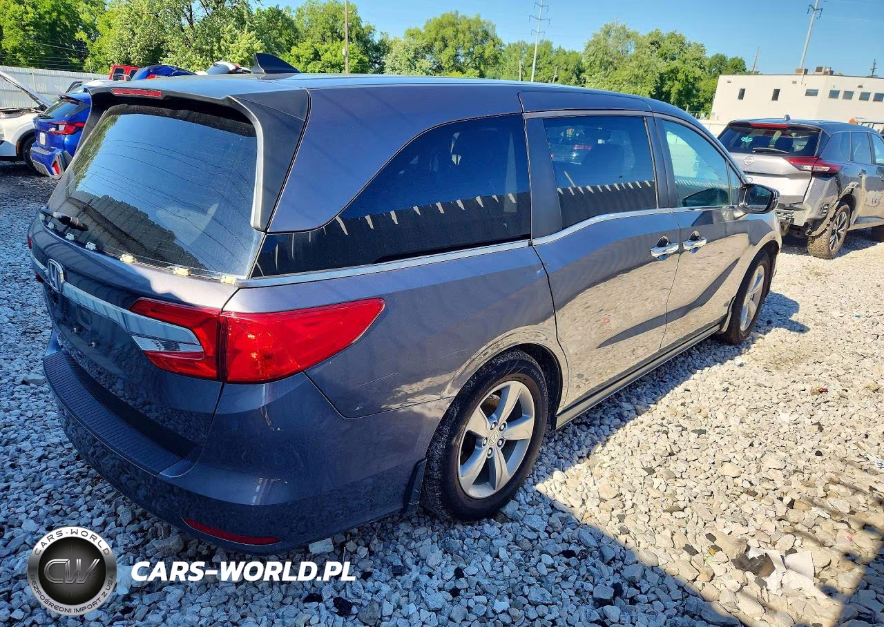 2018 Honda Odyssey Exl VIN:5FNRL6H70JB050399 - 3