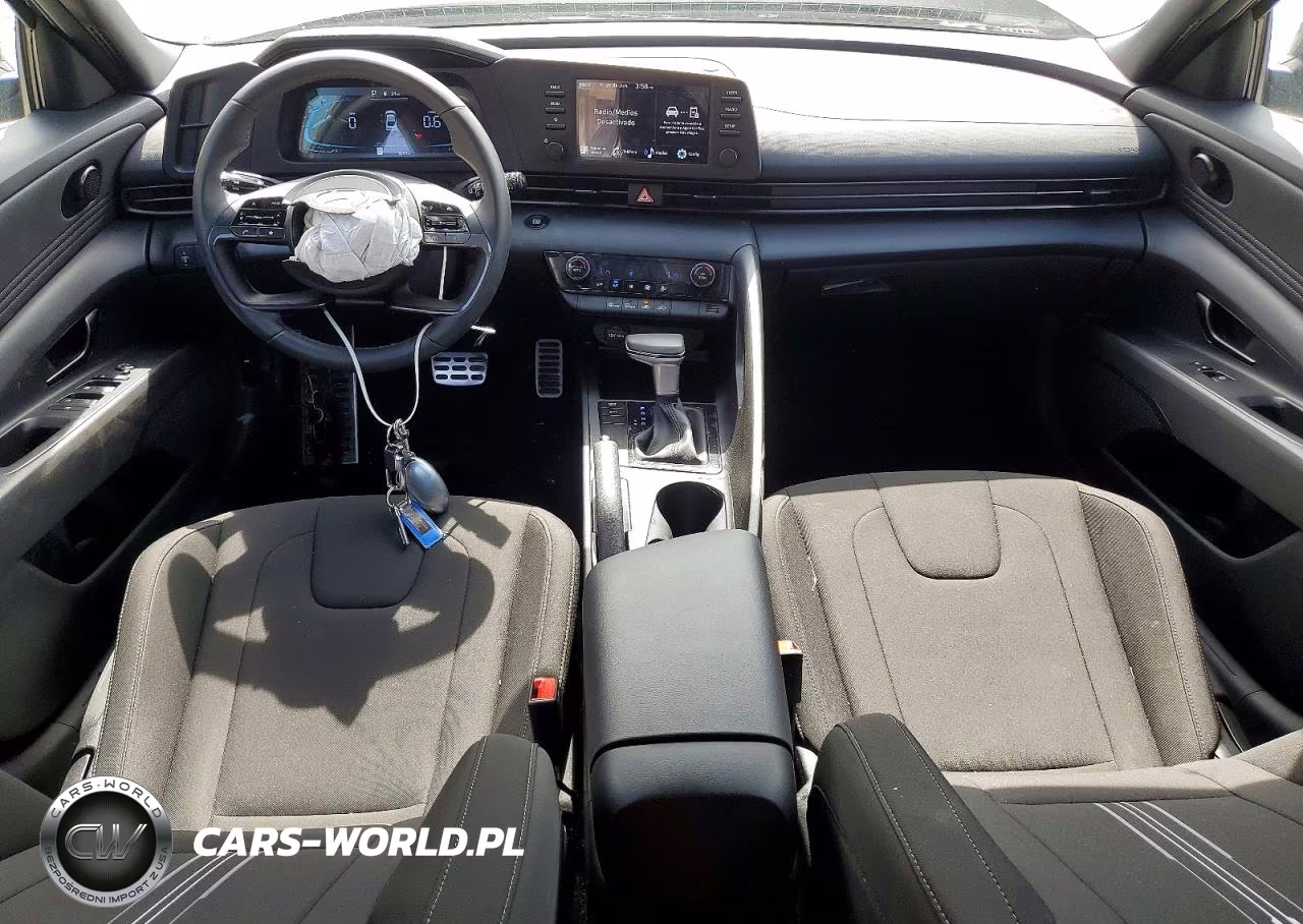 2025 Hyundai Elantra Sel Sport VIN:KMHLM4DG8SU073110 - 8