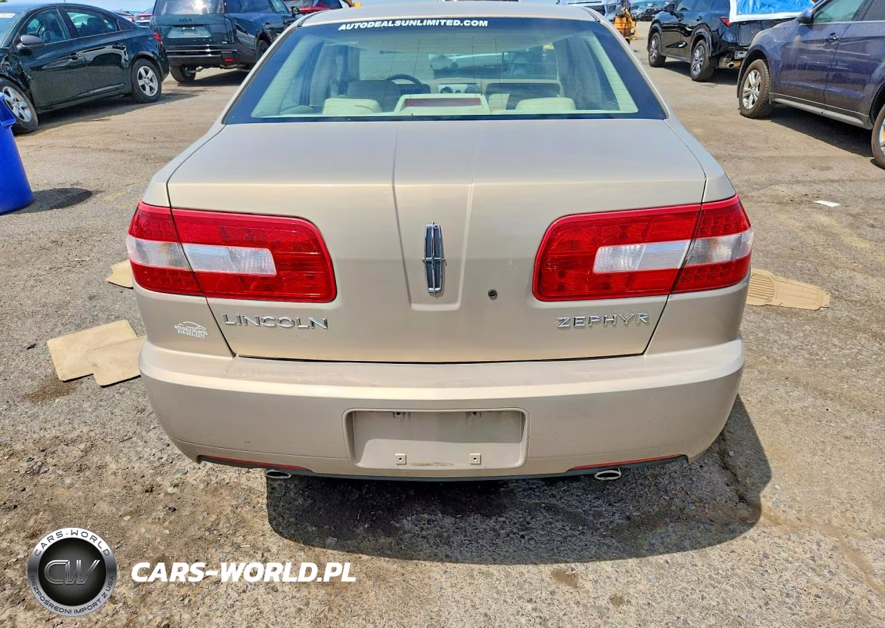 2006 Lincoln Zephyr VIN:3LNHM26196R643583 - 6