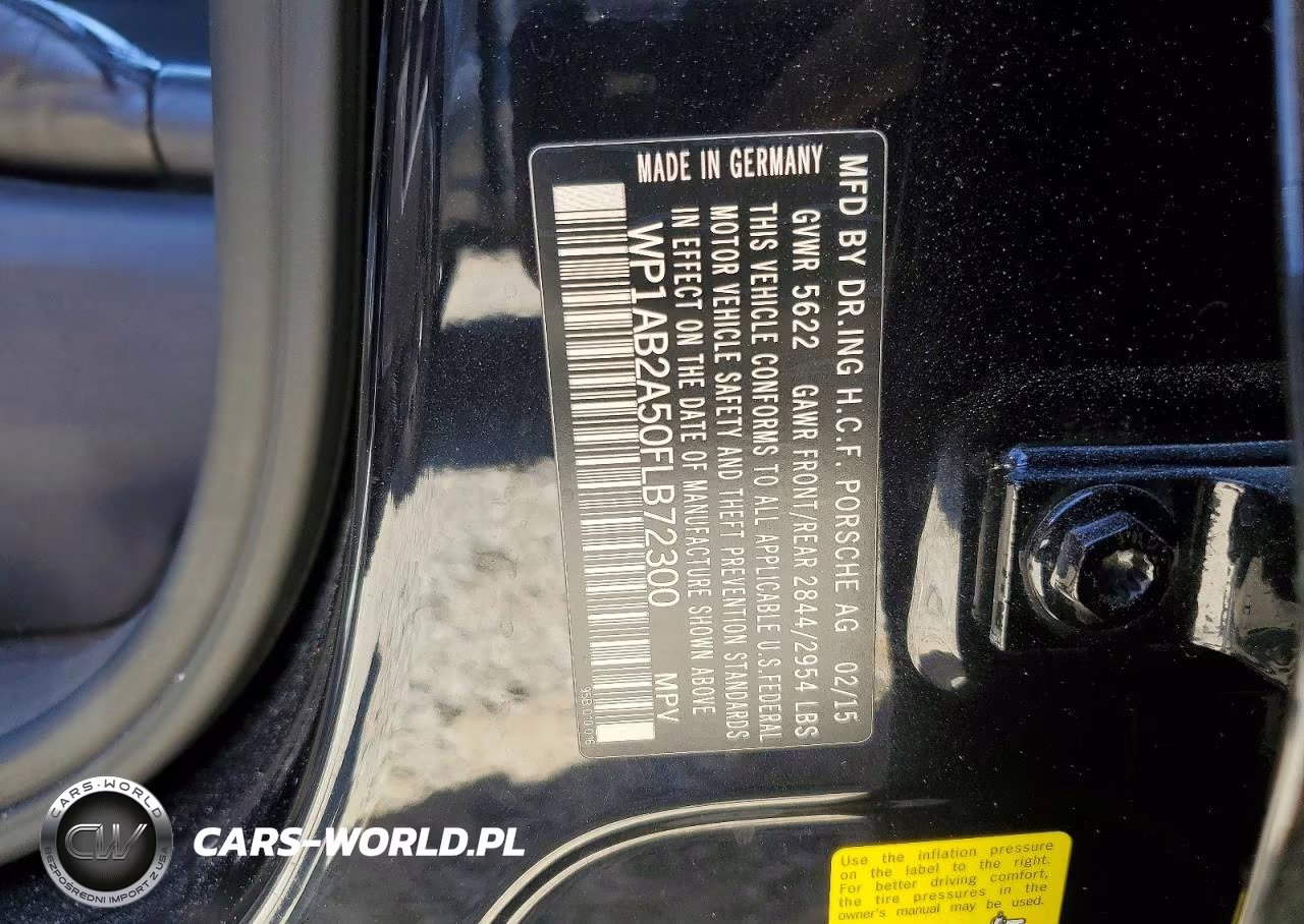 2015 Porsche Macan S VIN:WP1AB2A50FLB72300 - 14