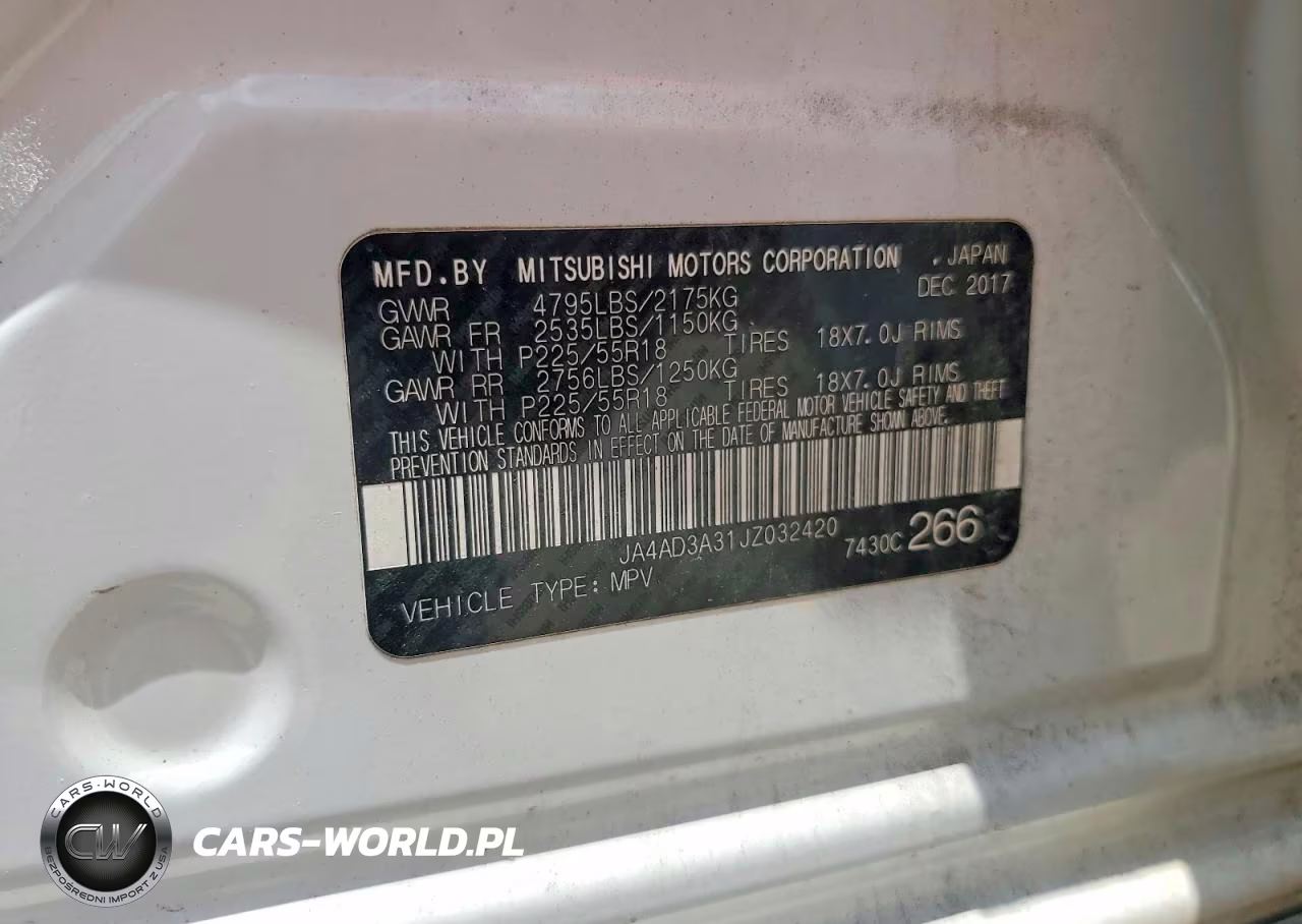 2018 Mitsubishi Outlander Se VIN:JA4AD3A31JZ032420 - 14