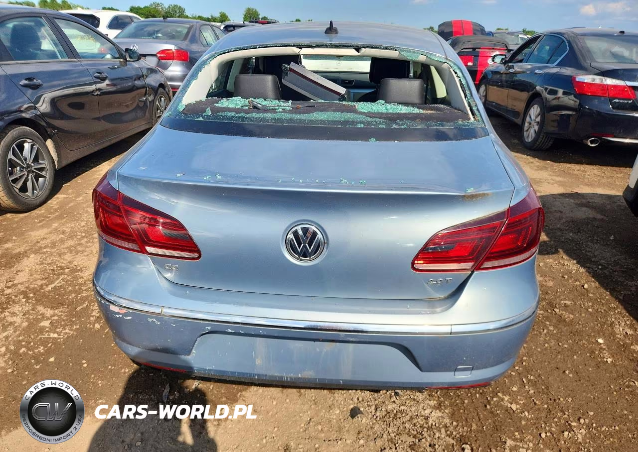 2013 Volkswagen Cc Sport VIN:WVWBP7AN6DE545409 - 6