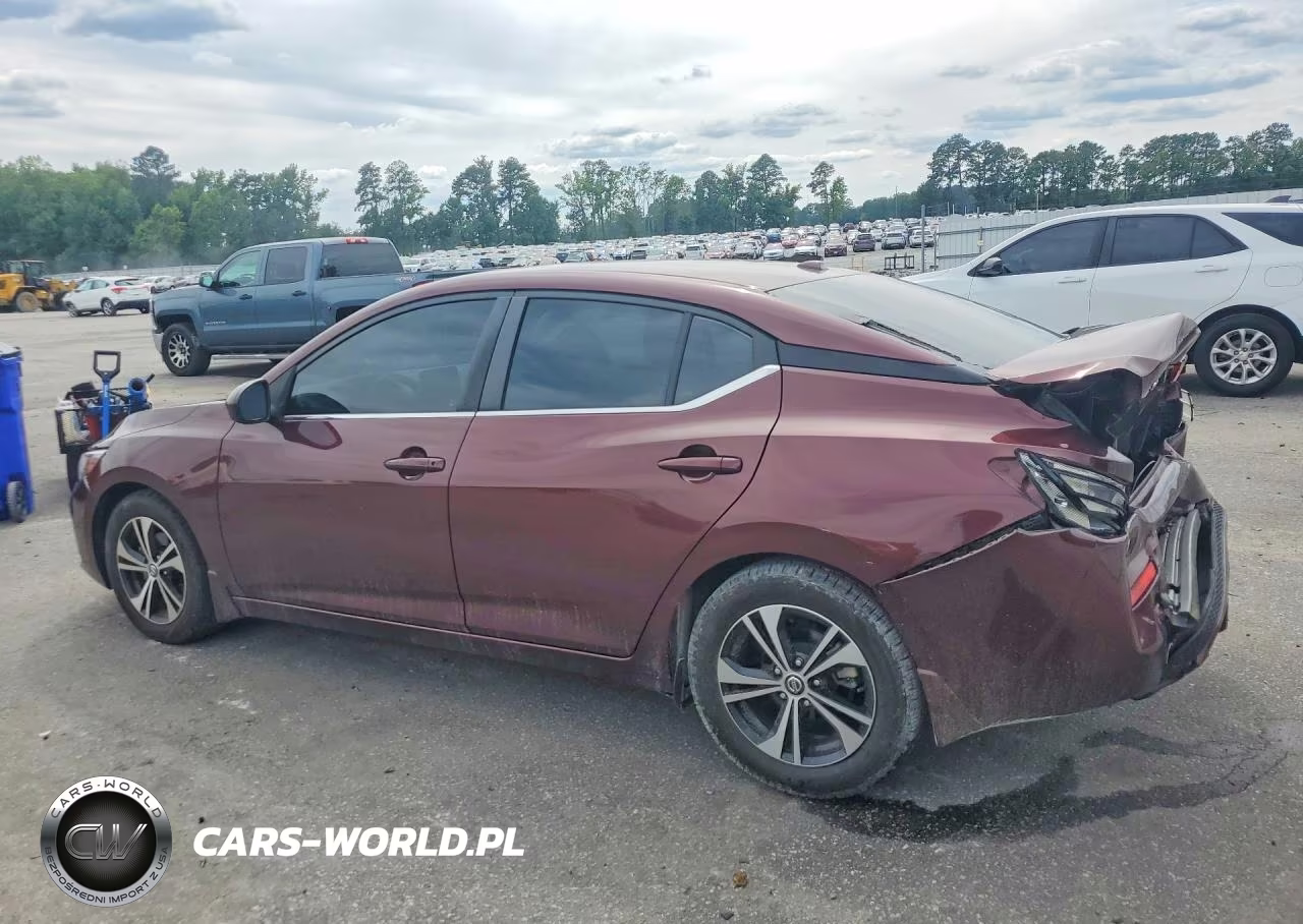 2021 Nissan Sentra Sv VIN:3N1AB8CVXMY231507 - 2